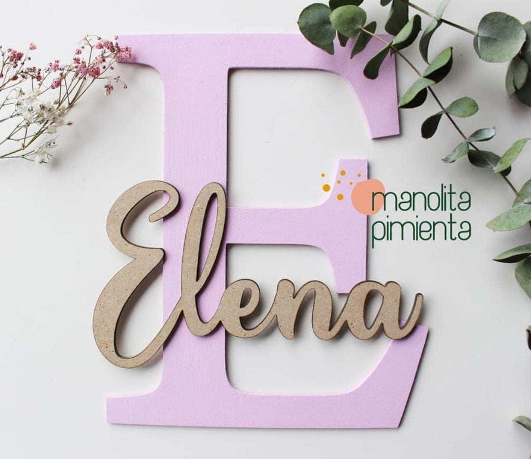 Inicial con nombre