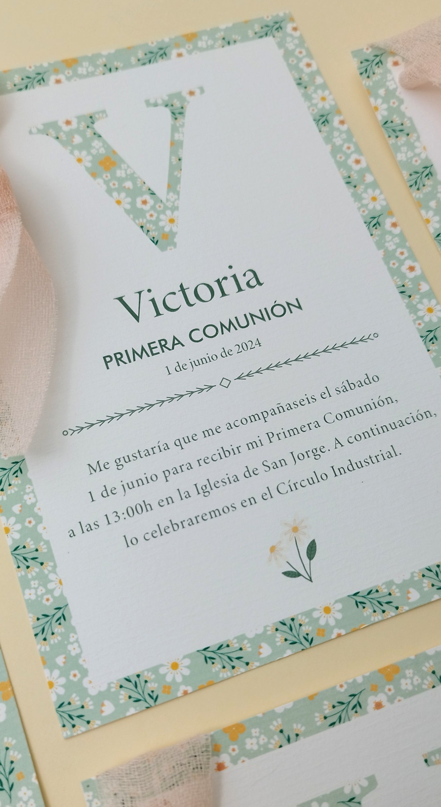 Invitación modelo Liberty